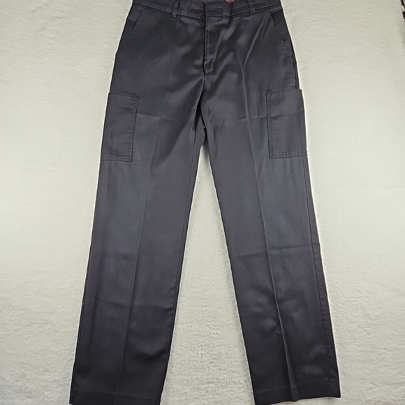 FedEx Stan Herman‎ Cargo Pants Men's 34x33 Navy Blue VF Workwear Made In USA - Picture 1 of 9